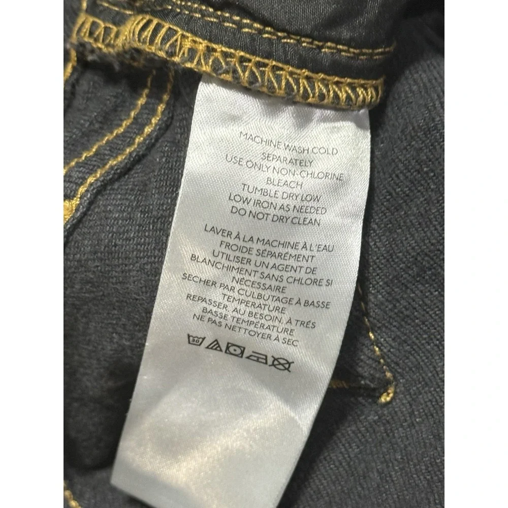 BDG Urban Outfitters 90s Bootcut Jeans Men's Size 31x32 Black Dark Wash Stretch